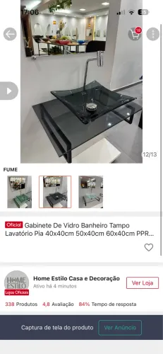 Pia pra banheiro