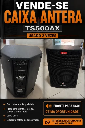 Caixa de som antera TS 500 a.C.