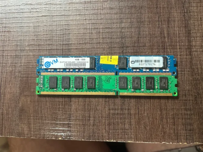 Memoria ram DDR3 2x4gb