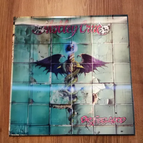 LP Motley Crue Dr. Feelgood com capa lenticular/splatter