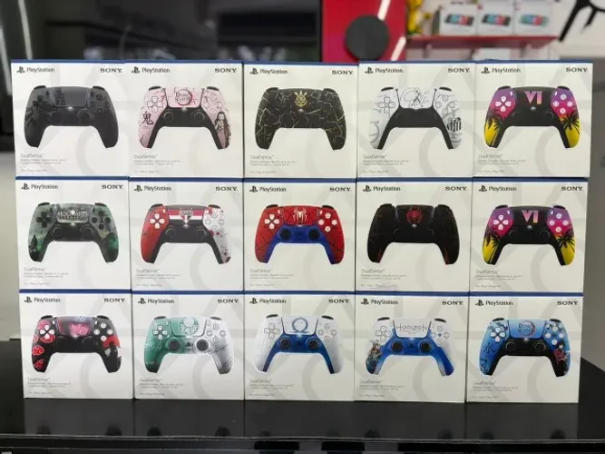 Controles Sony DualSense PlayStation®5 - Sem Fio - Personalizados