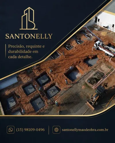 Santonelly Engenharia e Construção - Do Alicerce ao Acabamento com Garantia