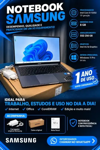 Notebook Samsung Galaxy book4