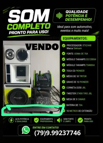 Vendo som automotivo