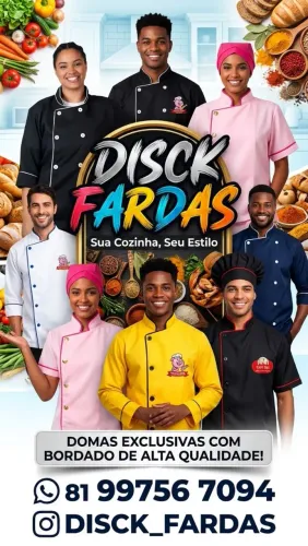 Fardas , uniformes , fardamentos para obras  escritio industriais escolas restaurante ,etc