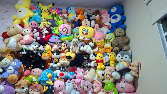Vendo pelúcias de vários modelos e tamanhos