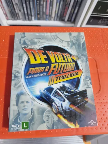 Blu-ray Trilogia De Volta Para o Futuro
