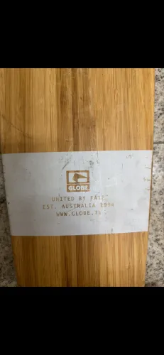 Longboard cruiser pintail de Bambu natural semi novo