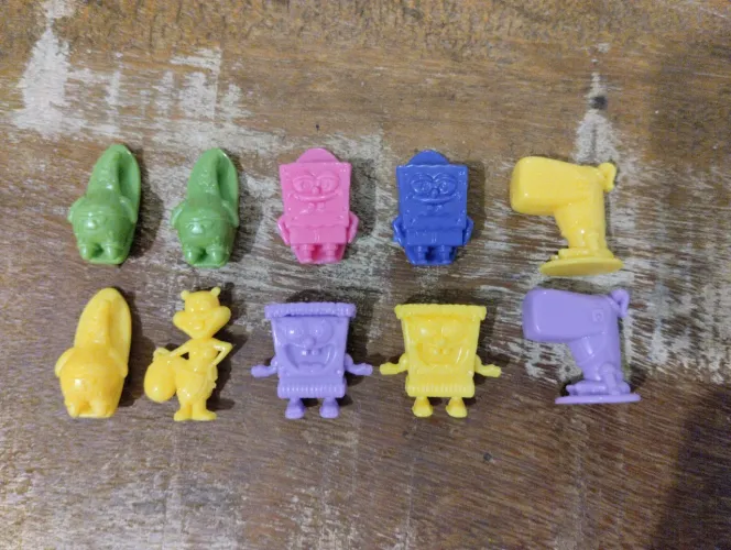 Lote Batavinho Bob esponja surpresa série 3