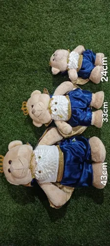 Trio de urso realeza