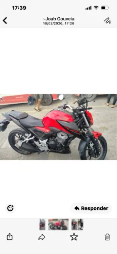 Vendo moto semi nova