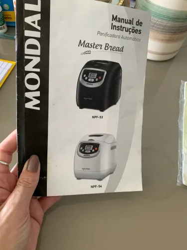 Master Bread - Máquina de pão Mondial 