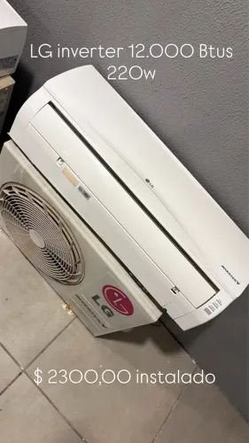 LG 12.000 Btus inverter