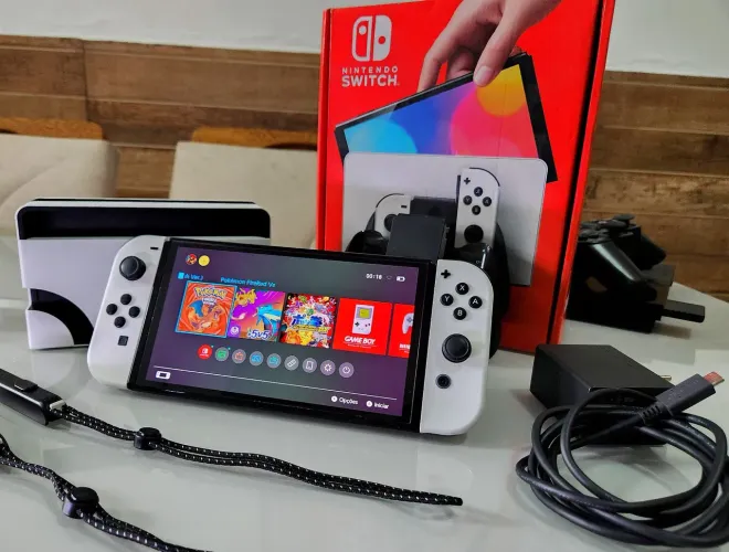 Nintendo switch oled ? semi novo