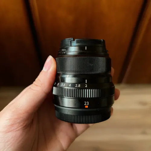 Lente Fujifilm Xf 23mm F/2 R Wr - 3x sem juros