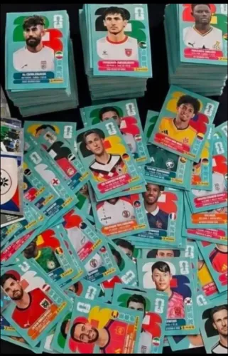 Figurinhas avulsas da copa 2026, a partir de R$ 1,00