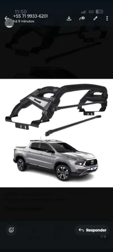 Santo Antônio Preto Fiat Toro
