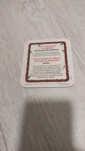 Cartão de Apresentação Chocolate Surpresa.. Floresta Amazônica