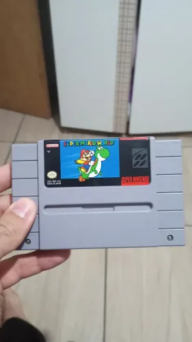 Jogo super Mario world super Nintendo