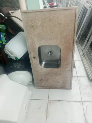 Pia de cozinha granito claro. Negociável!