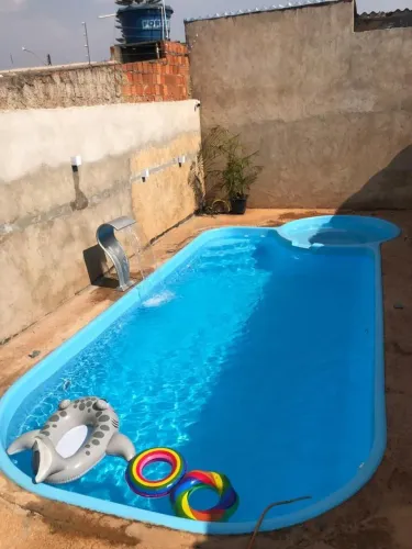 Linda piscina com SPA integrado na promoção de dia das mães ?