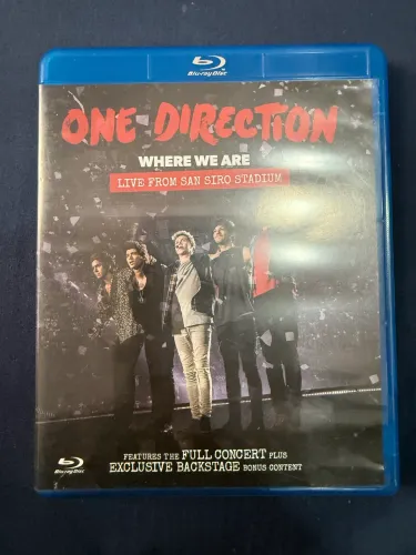 Bluray one direction were we are live from san rio stadium