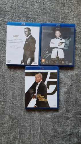 Coleção blu-ray 007 Daniel craig