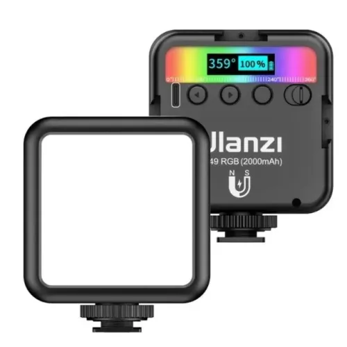 Led Painel Rgb Luz Vídeo Fotografia Iluminação Câmera Dslr