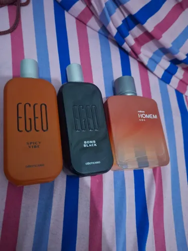 Perfumes pouco usados