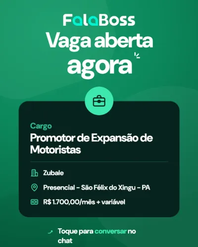 Promotor(a) de Expansão de Motoristas da 99 | São Felix do Xingú - PA