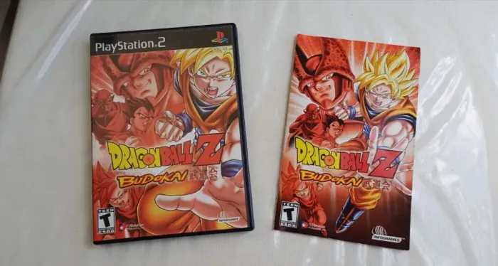 Jogo Dragon Ball Z Budokai Ps2 Americano Completo Impecável