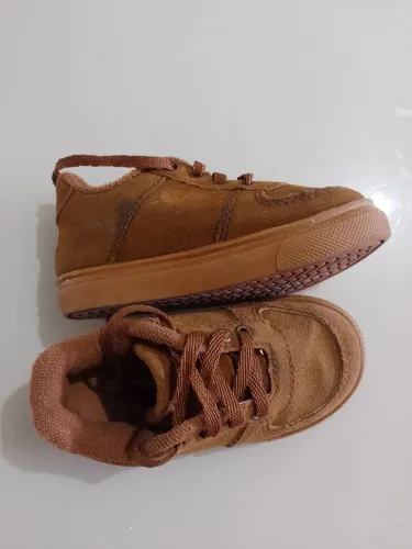 Sapato infantil masculino marrom 