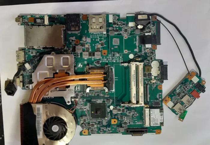 Placa Mãe do Notebook Sony Vaio VPCF13 MBX235 Completa