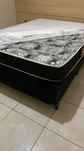 Cama box. Casal