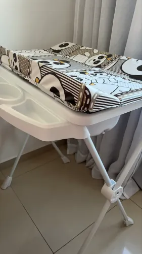 Banheira de bebê Galzerano com trocador