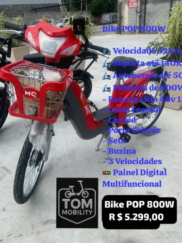 Bicicleta Elétrica 1000w V8 V8 Ultra V8 Max V8 Pro V9 Vários Modelos