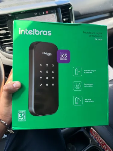 Fechadura Digital Intelbras FR 101V - LACRADO!