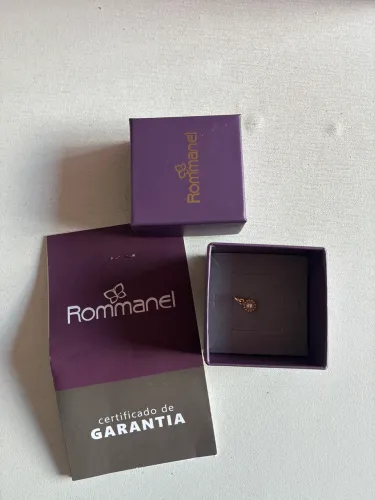 Pingente Rommanel pérola e dourado 