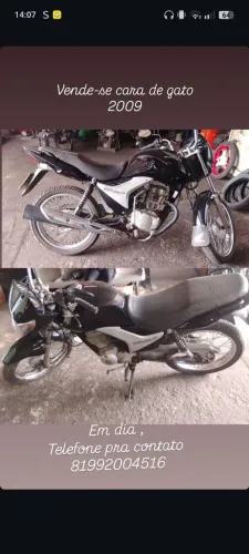 Honda CG 150 Titan Mix 2009 - Zerada, Trocada Toda