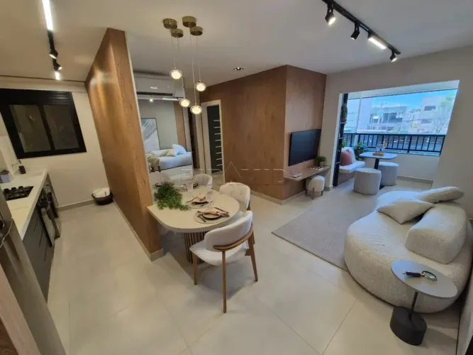 Apartamento padrão, lançamento, com 62 m² no Bairro Ribeirânia, Zona Leste de Ribeirão Pre