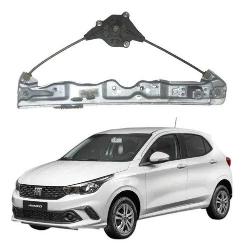 Máquina Vidro Porta Traseira Esquerda Fiat Argo 2022 Manual