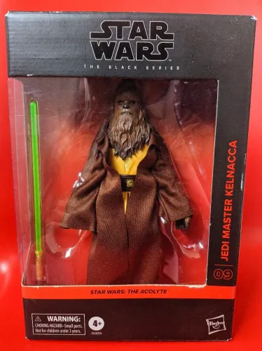 Mestre Jedi Kelnacca Star Wars Black Series Hasbro Acolyte