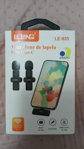 Microfones de lapela