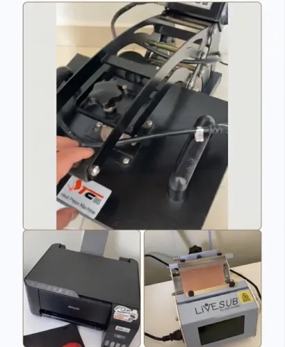 Kit sublimação - Prensa