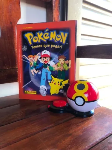Álbum Pokémon Temos Que Pegar mais Pokebola
