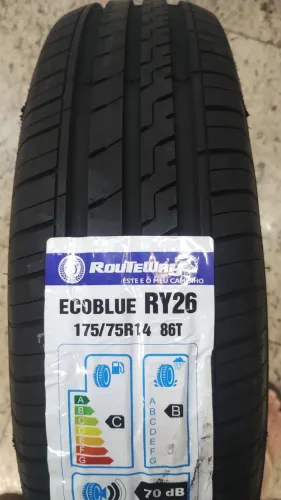 Pneu aro 14 perfil 175/75R14 importado