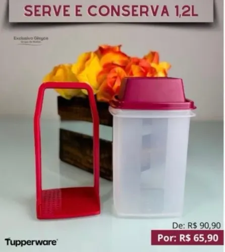 Tupperware a venda