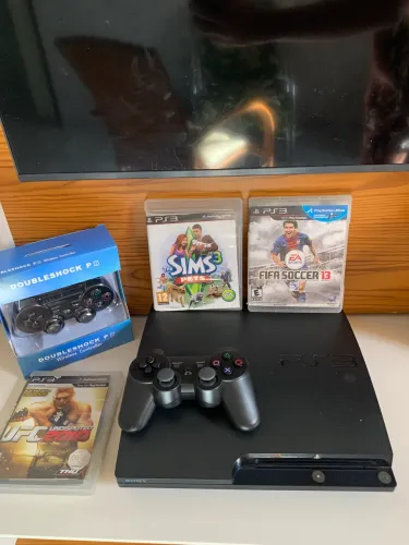 PS3 FUNCIONANDO + 11 JOGOS