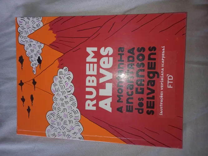 Livro A montanha encantada dos gansos selvagens de Rubens Alves