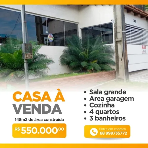 Vendo casa mobiliada